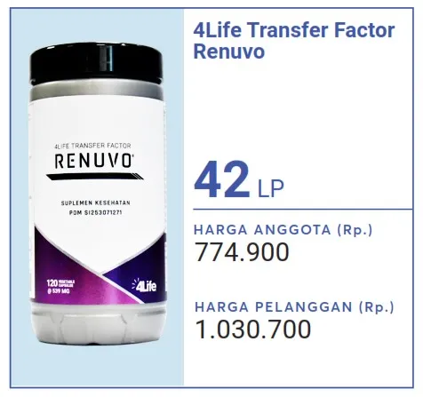 4Life Transfer Factor Renuvo