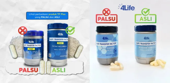 produk 4life PALSU di MarketPlace